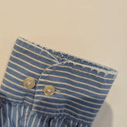 Chemise Nautica à Rayures Bleues & Blanches - Taille M