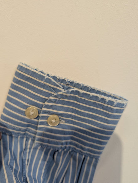 Chemise Nautica à Rayures Bleues & Blanches - Taille M