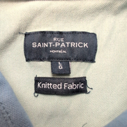 Chemise Rue Saint-Patrick Montréal L Bleu Stretch Neuve Étiquette Easy Care