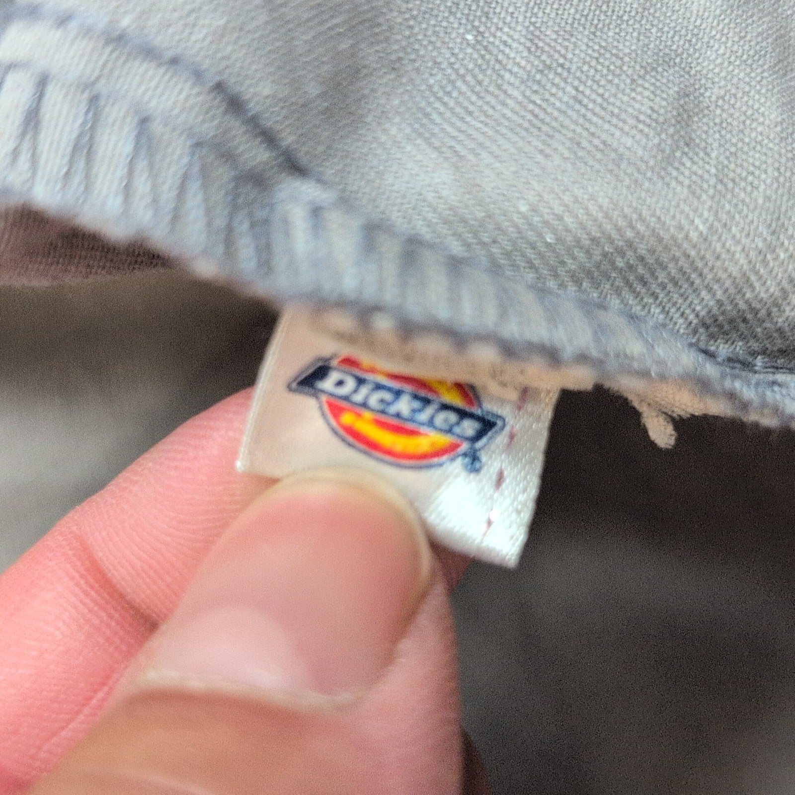 Chemise Dickies 3XL Grise Manches courtes Workwear Made in Mexico 2 Poches