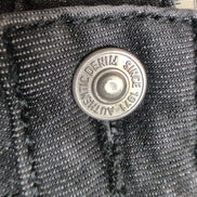 Jupe Longue Femme T34 Pimkie Jean Noir Stretch Neuve Étiquette 