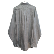 Chemise Ralph Lauren vert petits carreaux manches longues taille XL #2813