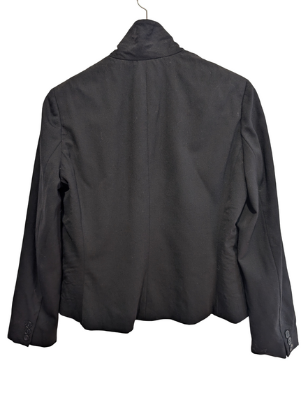 Veste Blazer Lauren Ralph Lauren Femme M 38 8P Noir Laine Stretch