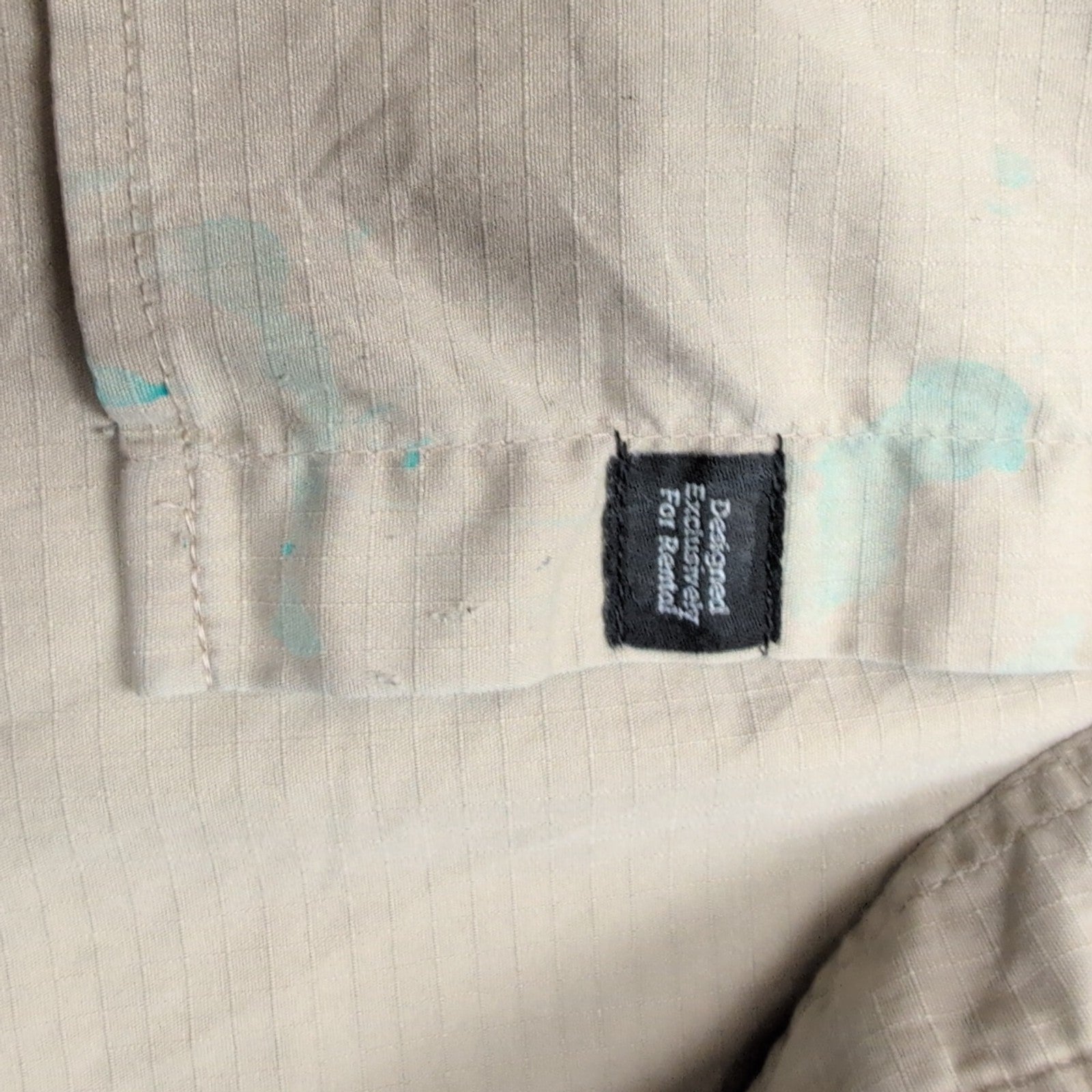 Chemise Carhartt XL Crème Ripstop Ventilée Workwear manches longues