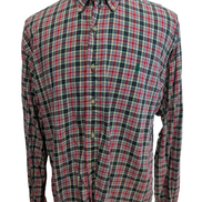 CHEMISE Ralph Lauren homme XL Classic Tartan ROUGE VERT Noël 🎄
