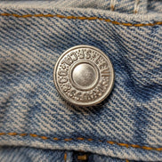 Jean Levi's 505 Regular Fit Vintage Homme W34 L34 Bleu Clair Denim Long