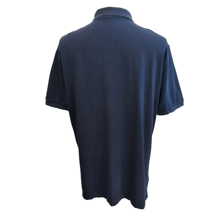 Polo Ralph Lauren Homme XL Bleu Marine Logo Rouge Polo Manches Courtes