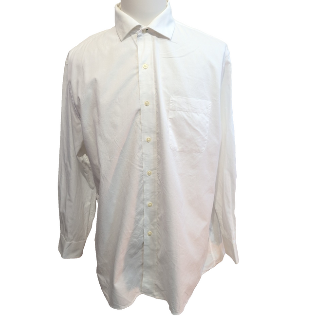 Chemise Tommy Hilfiger Blanche XL / XXL Slim Fit Minimaliste