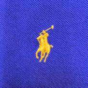 Polo Ralph Lauren Homme M Violet Logo Jaune Polo Manches Courtes