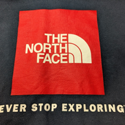 The North Face Sweat à Capuche Bleu Marine - Grand Logo au Dos - Taille XXL Homm