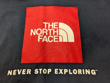 The North Face Sweat à Capuche Bleu Marine - Grand Logo au Dos - Taille XXL Homm