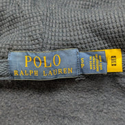 Polo Ralph Lauren Veste Hoodie Capuche Zippée Bleu Marine S Logo Jaune