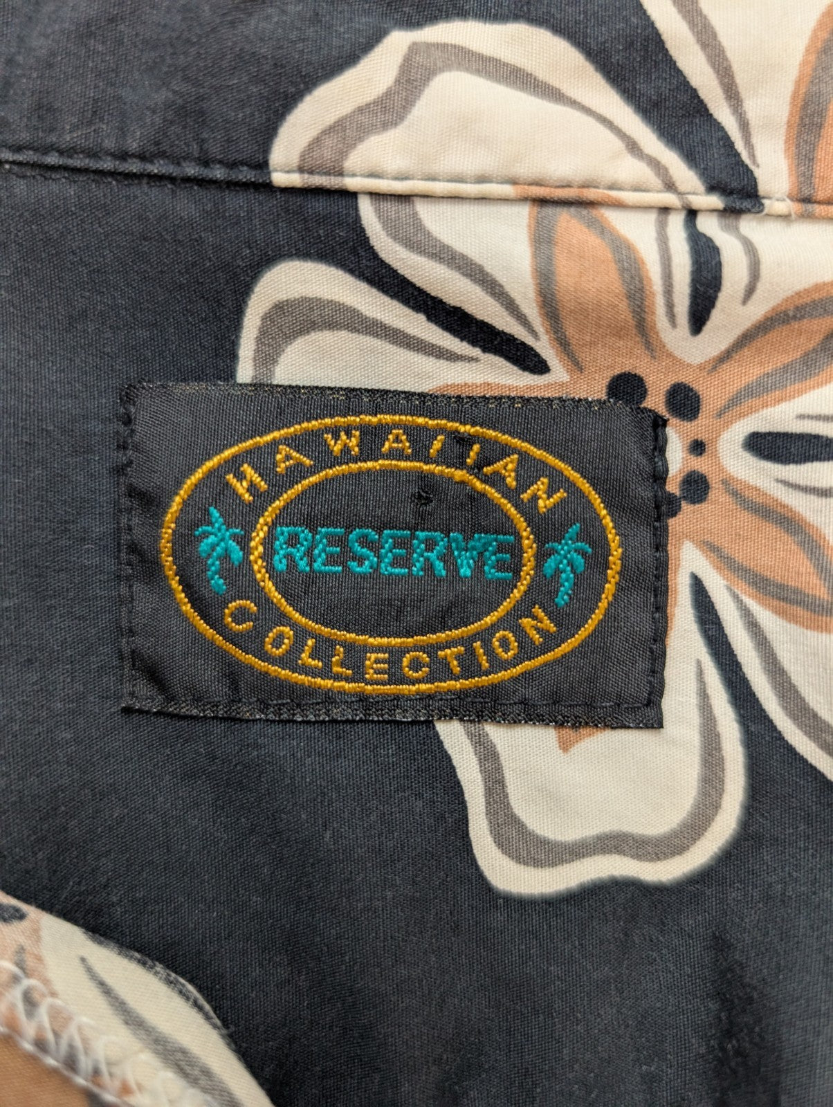 Chemise hawaïenne Hawaiian reserve collection manches courtes taille XL #678h