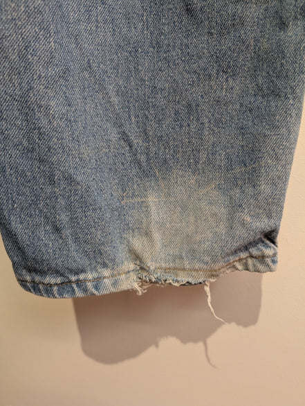 Jean Levi's 560 Comfort Fit Vintage Homme W38 L36 Bleu Denim Ample Long