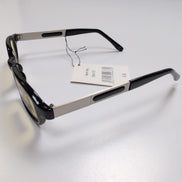 Lunettes de Soleil Rectangulaires Y2K Branches Larges Noir Jaune