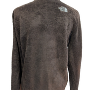Veste Polaire The North Face Poils Longs Marron Brodée - Taille M