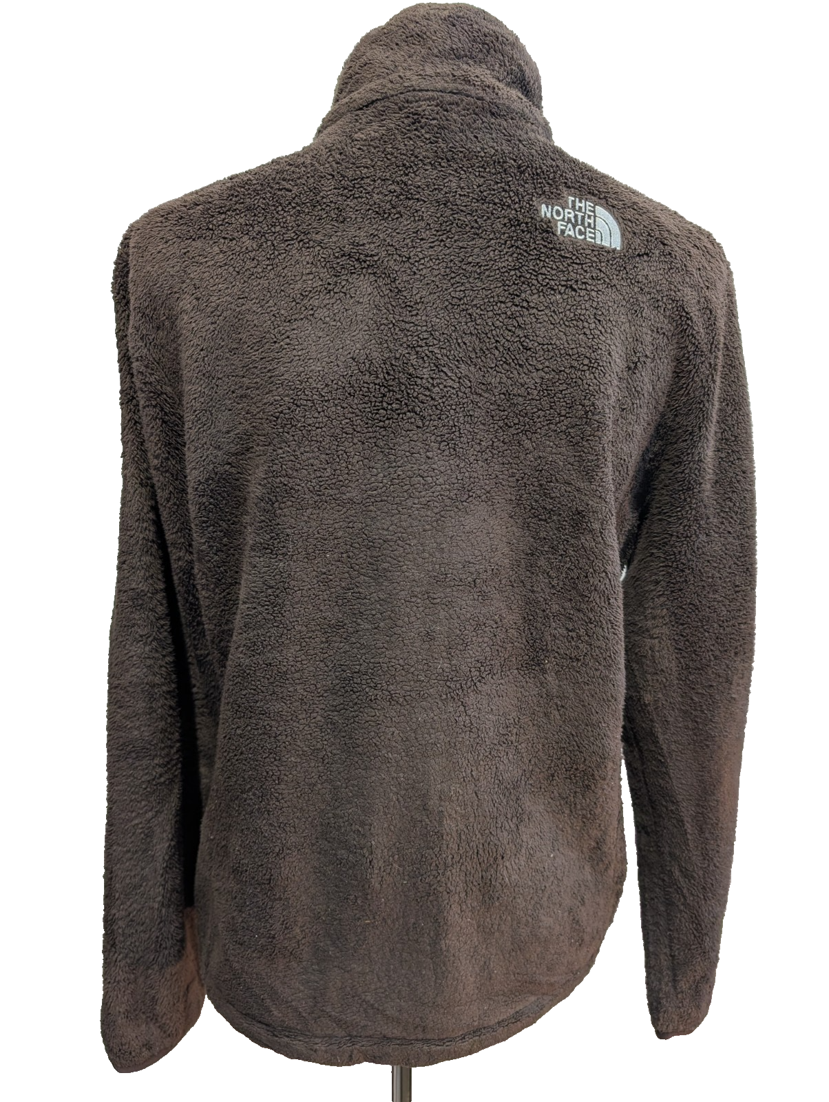 Veste Polaire The North Face Poils Longs Marron Brodée - Taille M