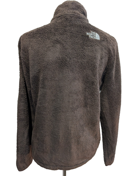 Veste Polaire The North Face Poils Longs Marron Brodée - Taille M