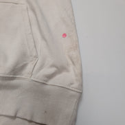 The North Face Sweat à Capuche Blanc - Logo Noir Frontal - Taille M Femme