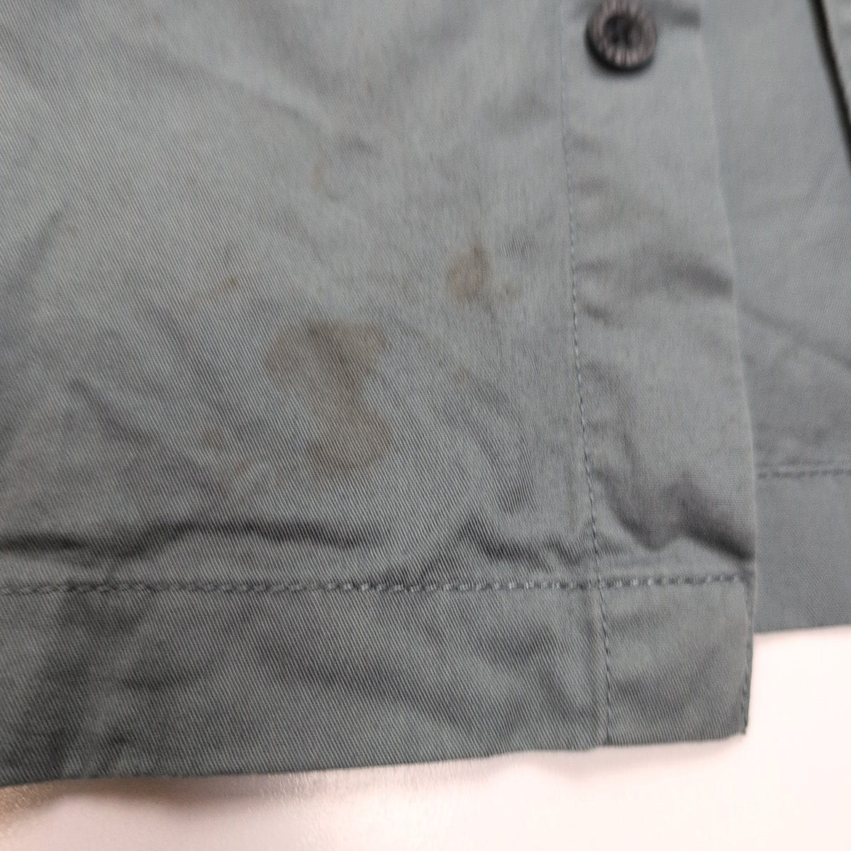 Chemise Harley Davidson XL Verte Manches courtes 2 Poches Logo Brodé