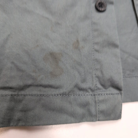 Chemise Harley Davidson XL Verte Manches courtes 2 Poches Logo Brodé