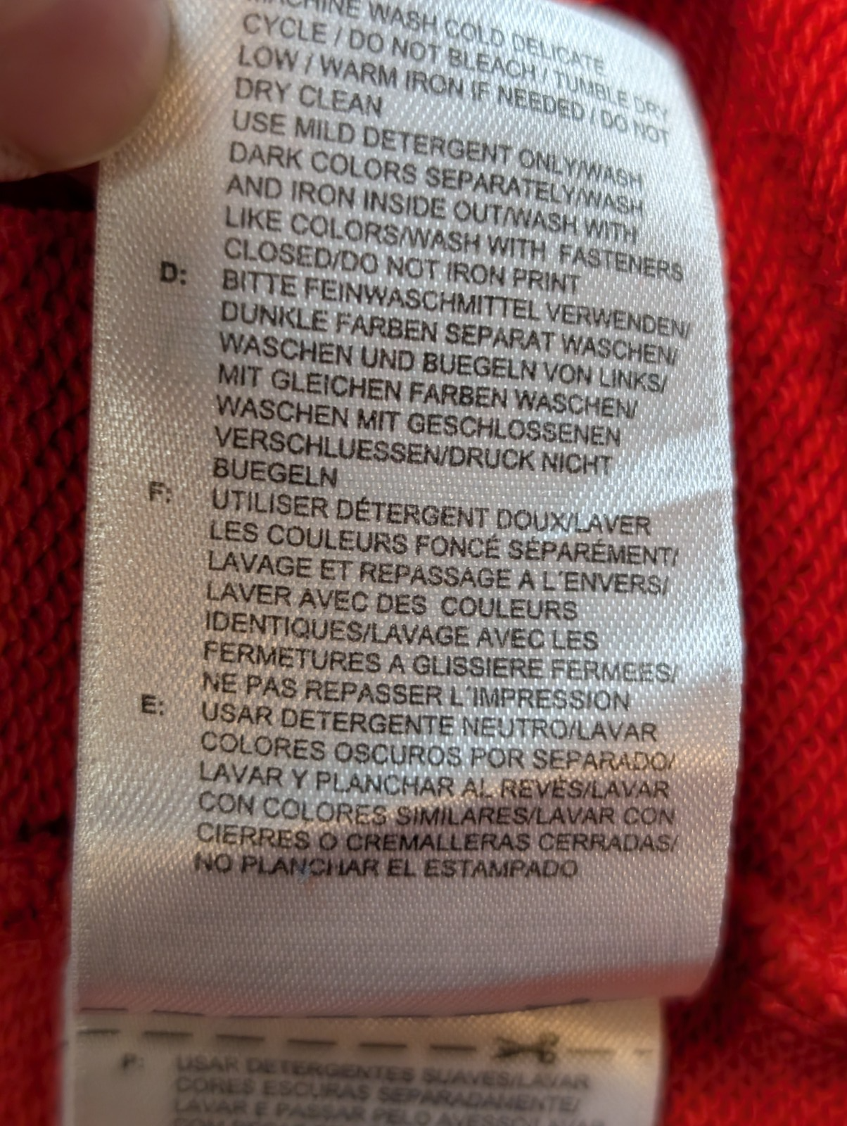 Sweat à Capuche NIKE Homme Femme M Rouge Col Zippé Poches Zippées Sport