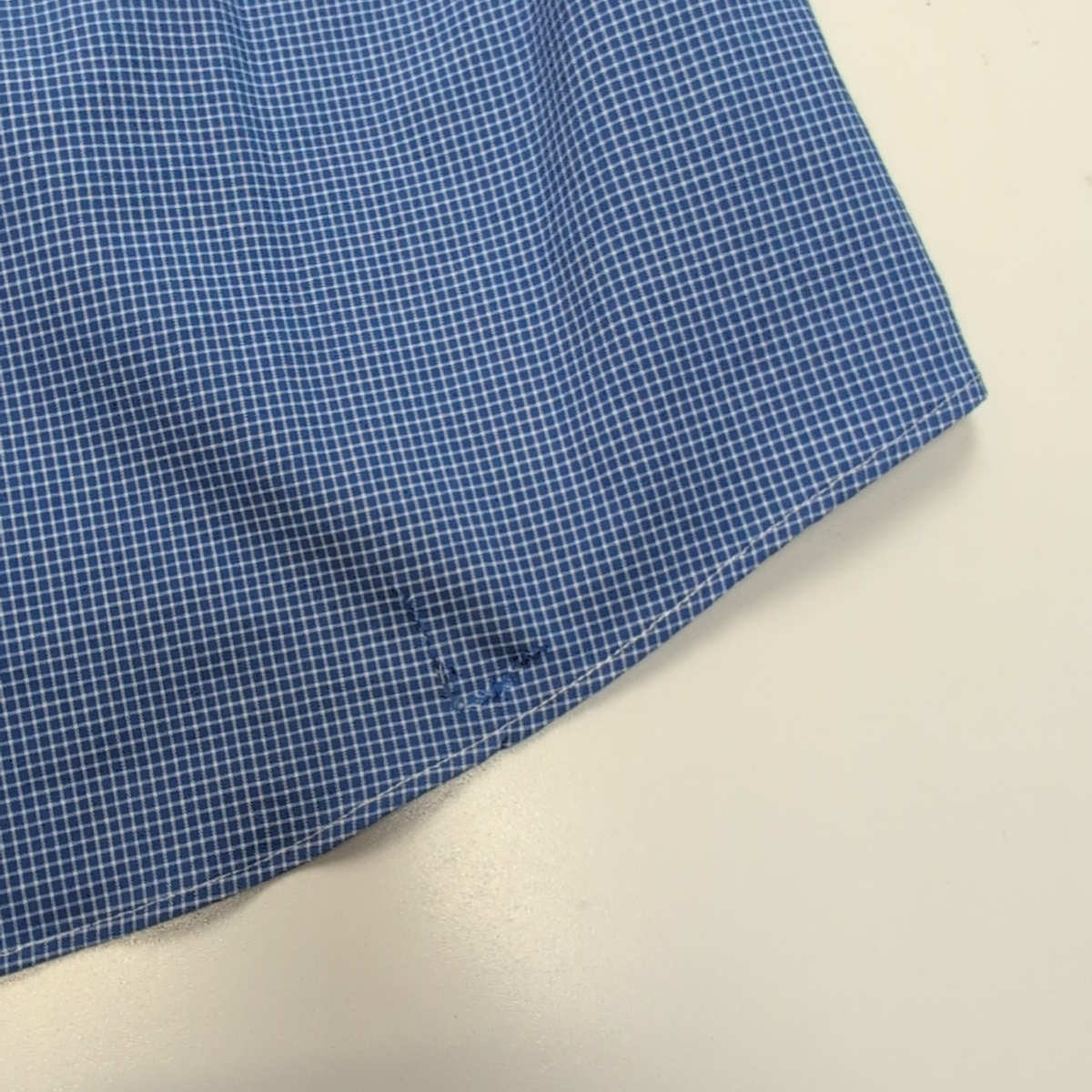 Chemise Lauren Ralph Lauren Bleue À Petits Carreaux Slim Fit Taille L XL
