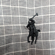 Chemise Ralph Lauren Yarmouth XL Hong Kong Carreaux Logo Noir
