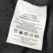 Sweat à Capuche Nike Noir - Logo Brodé Blanc - Coton Épais Premium - Taille L
