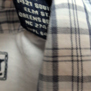 Chemise Wrangler Hero Manches Courtes Bleue à Carreaux à Poche Taille XL