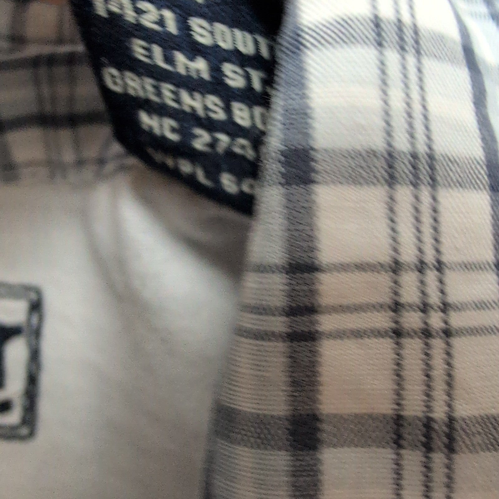 Chemise Wrangler Hero Manches Courtes Bleue à Carreaux à Poche Taille XL