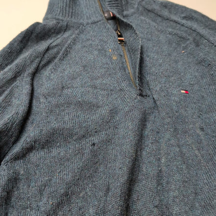 LOT 9 PULLS TOMMY HILFIGER - MIX HOMME & FEMME - À RÉPARER / UPCYCLING