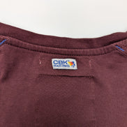 T-Shirt Manches Longues Bordeaux CBK - Taille XL - Poche à Rabat - Neuf sans Éti