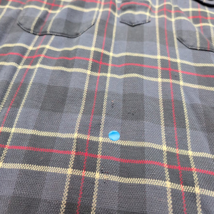 Polo Ralph Lauren L VTG Coton Piqué Col Officier Manches Longues Shirt