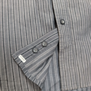 Chemise Harley Davidson XL Gris Rayures Manches courtes HD N°1 2 Poches