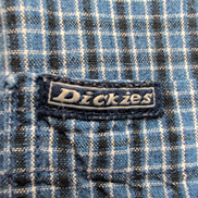 Dickies chemise bleu à carreaux 100% coton 2 poches taille L workwear