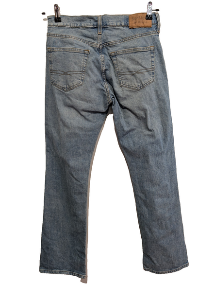 Jean Levi's Signature Bootcut Vintage Homme W29 L30 Bleu Clair Stretch Denim