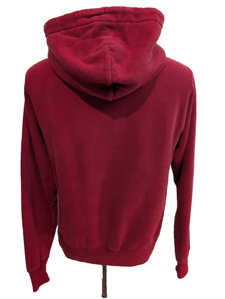 Sweat à Capuche CHAMPION Vintage Homme S Bordeaux Hoodie Logo Brodé Rare