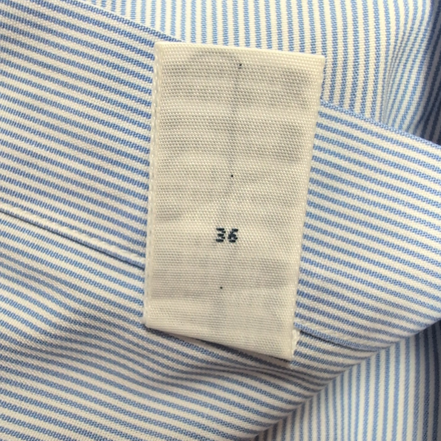 Chemise Polo Ralph Lauren Curham Custom Fit XL Bleu Col Blanc Rayée