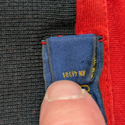 Veste zippée Polo Ralph Lauren M rouge noir Big Pony logo doré n°8