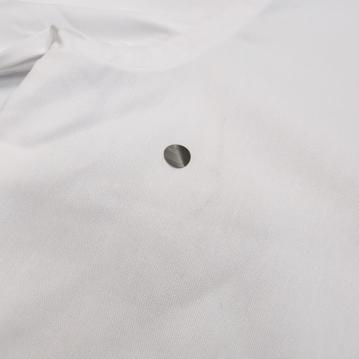 Chemise Henbury L/XL Blanche Neuve Étiquette Poche Coton Polyester