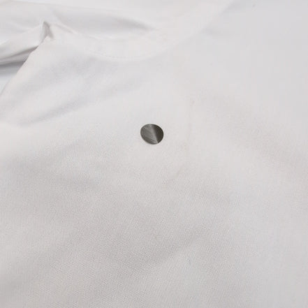 Chemise Henbury L/XL Blanche Neuve Étiquette Poche Coton Polyester