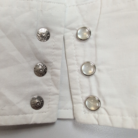 Chemise Wrangler Western Blanche Boutons Pression - Taille XL/XXL