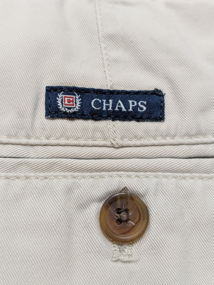 Short Chino Chaps Crème Femme Coupe Droite Classique Taille 34 XS/S