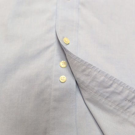 Chemise Brooks Brothers L Regent Bleu Clair 100% Coton Poche Homme