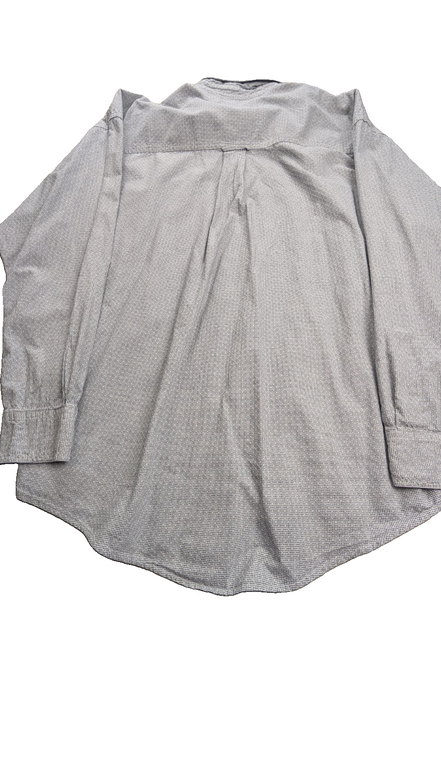 Chemise Chaps Ralph Lauren L carreaux blanc gris shirt button down