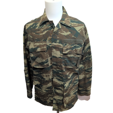 Veste militaire camouflage kaki marron Taille M Army Combat Ripstop Tiger Stripe