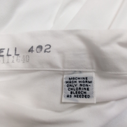 Chemise Ralph Lauren blanche logo marron taille L/XL pimpoint oxford bd yarmouth