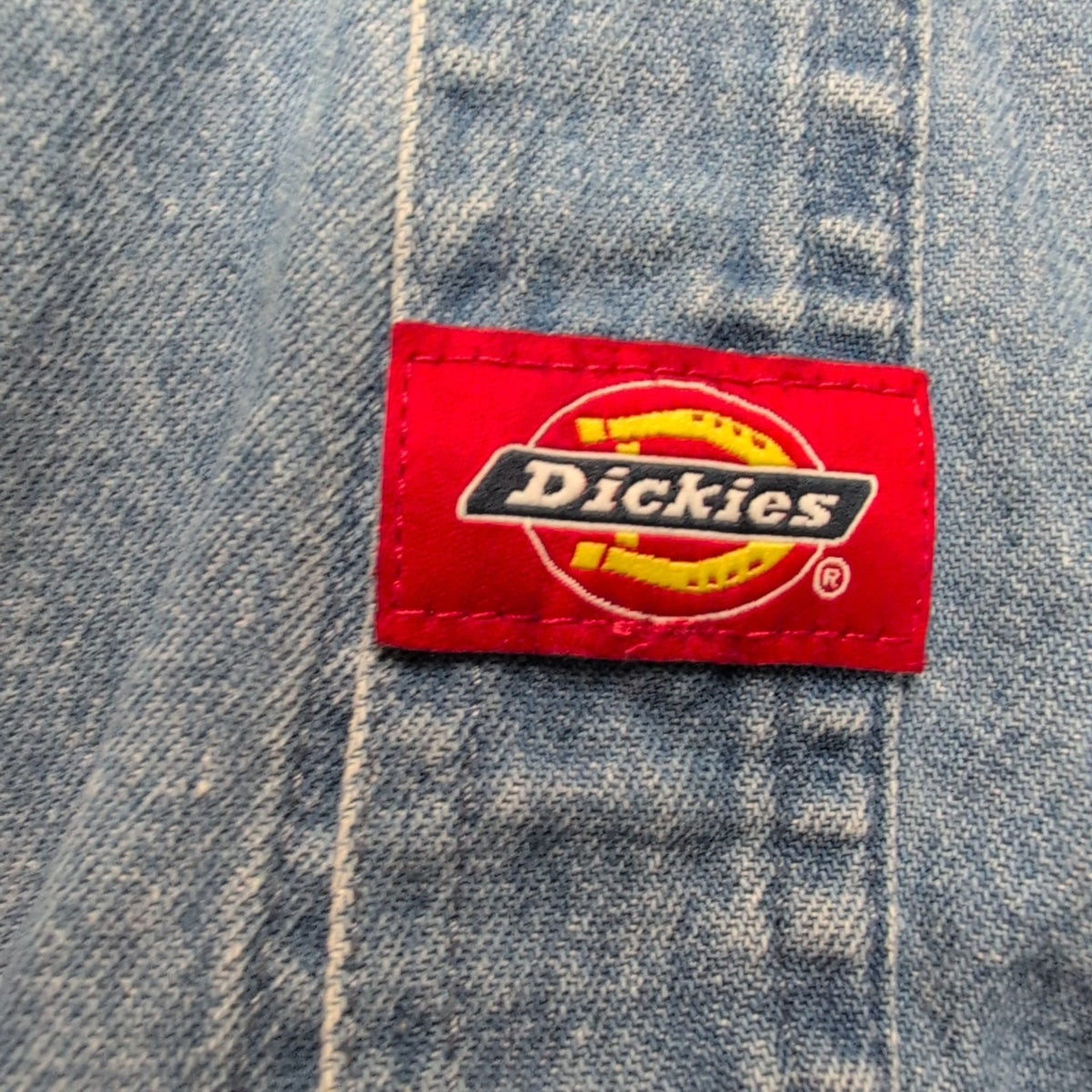 Chemise Dickies Jean Bleu PostNet Brodée L 100% Coton Workwear