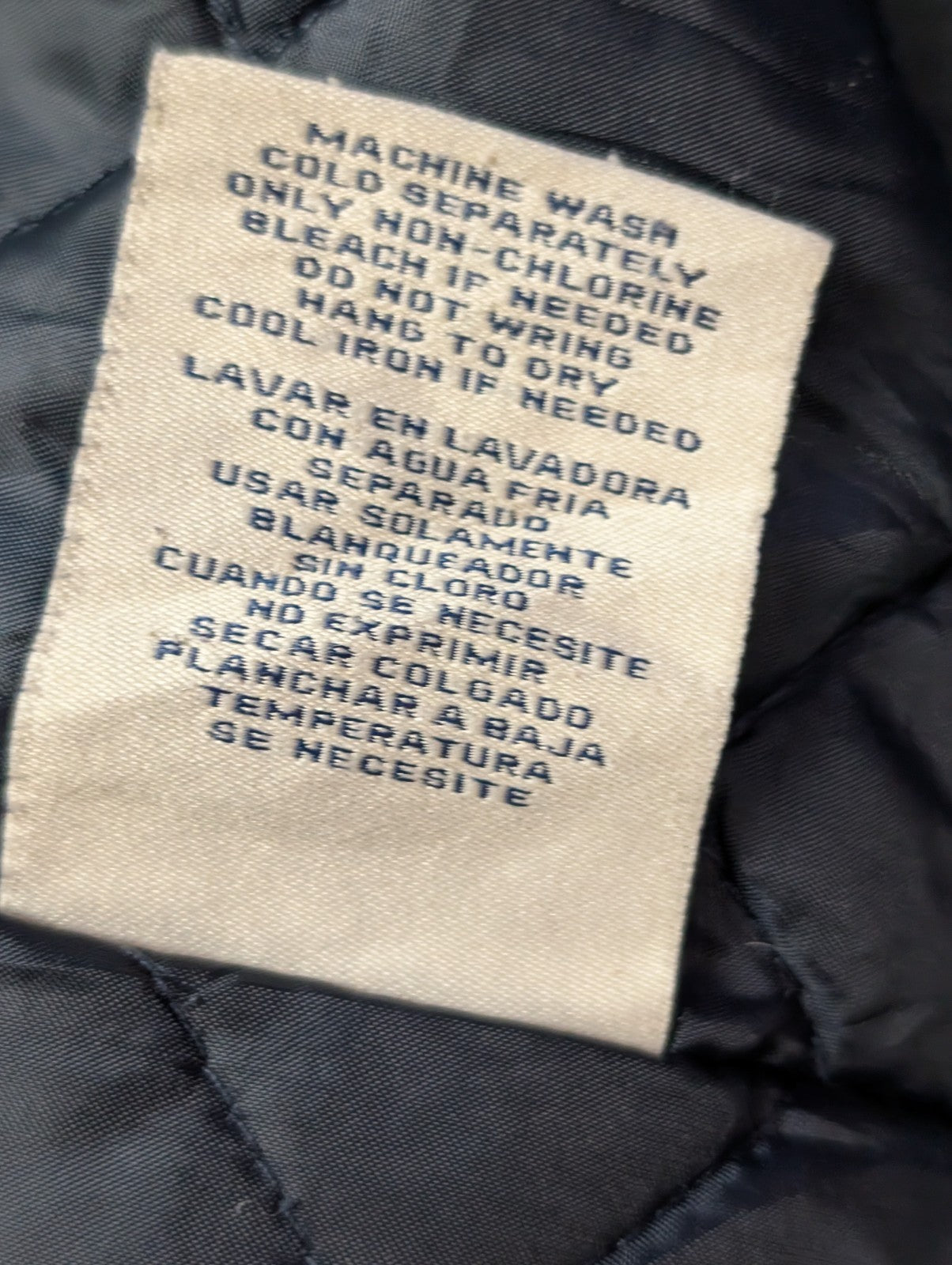 Boston Traders Veste Capuche Matelassée Carreaux Kaki Bleu XXL 🔥|260S